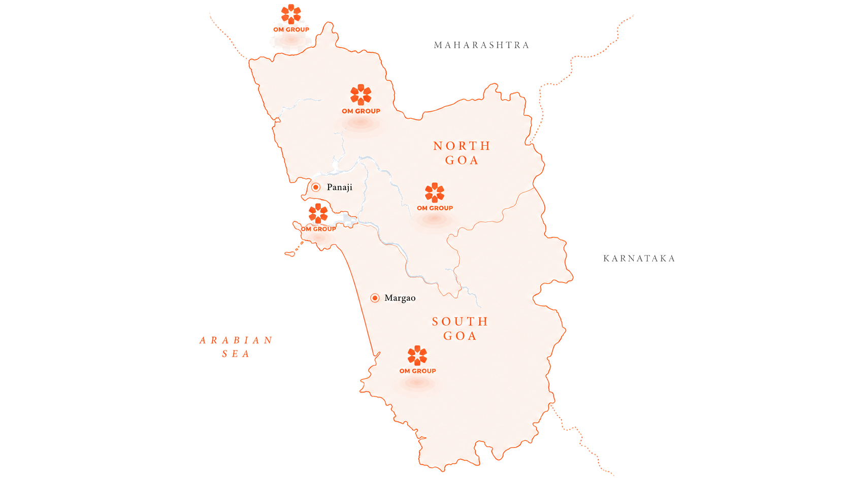 OM Group presence across Goa — five operational sites