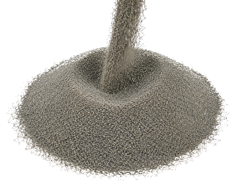 Concrete-grade M-Sand material supplied by OM Group