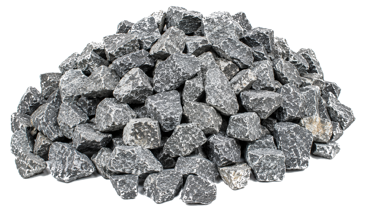 40mm crushed stone aggregate supplied by OM Group in Goa